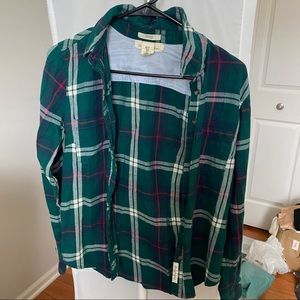 plaid shirt